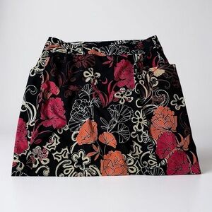 Chico's Pink Embellished Mini Skort